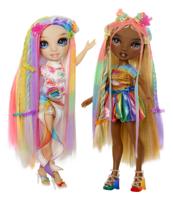 MGA Entertainment Rainbow high modepop met haarkrijt - meline goud - thumbnail