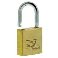Burg Wächter 29921 Hangslot 20 mm Gelijksluitend Messing Sleutelslot - thumbnail