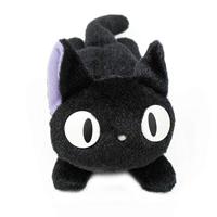 Kiki's Delivery Service Beanie Plush Figure Jiji Fluffy 15 cm - thumbnail