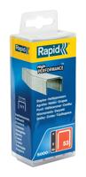 Rapid Nieten 8mm Type 53 Gegalvaniseerd, Kunststofbox 5000st Lengte 8mm - thumbnail