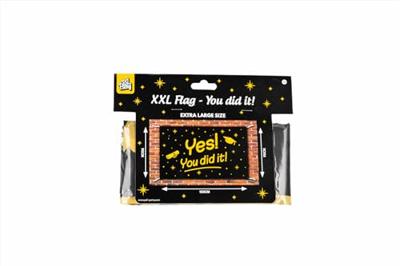 Paperdreams XXL Gevel vlag - You did it!