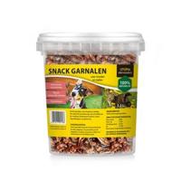 GEDROOGDE SNACK GARNALEN VOOR HOND EN KAT 1,2 LTR - thumbnail