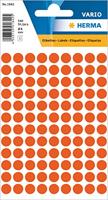 Etiket herma 1842 rond 8mm rood 540st - thumbnail