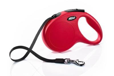 Hondenriem Flexi New Classic 5m Rood Maat M - thumbnail