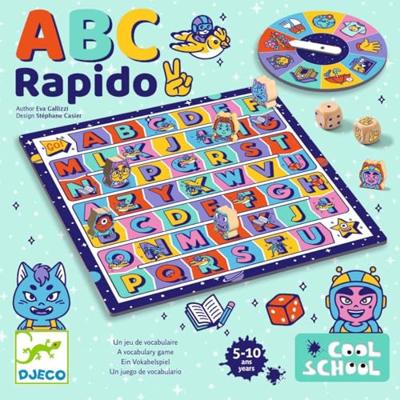 ABC Rapido - DJECO blauw ABC Rapido - DJECO blauw