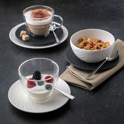 Villeroy & Boch Manufacture Rock Blanc Gebaksbord 16 cm - thumbnail