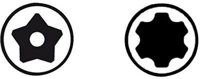 KS Tools 460.0012 Torx-E-Plus steekdop voor Mercedes, 32 EPL, 50 mm lang