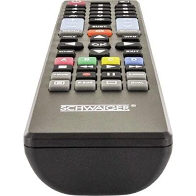 Schwaiger UFB100U Samsung, LG, Sony, Philips, Panasonic Afstandsbediening Zwart Schwaiger UFB100U Samsung, LG, Sony, Philips, Panasonic Afstandsbediening Zwart