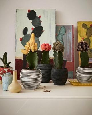 Pot bol Rib 18x16 Zwart Capi Europe - Capi europe