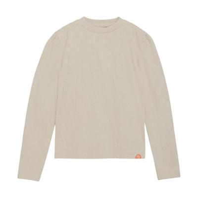 Indian Blue Jeans Winter t-shirt meisjes - zand - longsleeve/Jacquard