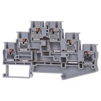 Phoenix Contact 3210499 Meeretageklem 5.2 mm Snelaansluiting Grijs 1 stuk(s) Piece - thumbnail