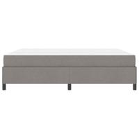 Boxspring bed Taupe, Zwart 180 x 200 cm Stof, Engineered Hout - thumbnail