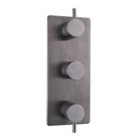 Afbouwdeel Douche Aquasplash Cemal Thermostatisch 3-Weg Gunmetal Aquasplash - thumbnail