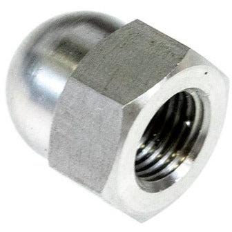 Kgs moer m12 rvs d1587 voorwielmotor zilver per stuk