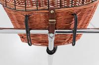 Trixie fietsmand met draadkoepel voorop naturel 44x48x33 cm - thumbnail