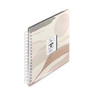 Hama Foto Spiraalalbum Say Cheese Watercolor 28x24 cm 50 Witte Pagina's Taupe - thumbnail