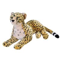 Wild Republic knuffel cheetah junior 76 cm pluche beige/geel - thumbnail