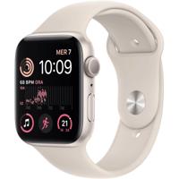 Refurbished Apple Watch SE 2022 GPS 44mm Zwart Licht gebruikt - thumbnail