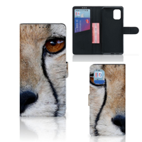 Xiaomi Mi 10 Lite Telefoonhoesje met Pasjes Cheetah - thumbnail