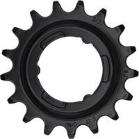 Tandwiel KMC Voor Shimano 16T O-MO Staal 3/32 inch - Zwart - thumbnail