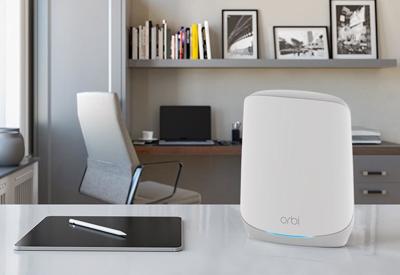 Netgear Orbi RBS760 Tri-band Mesh WiFi 6 Systeem Satelliet mesh access point - thumbnail
