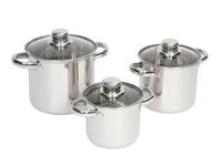 Bo-Camp Royal Plus RVS Pannenset - thumbnail