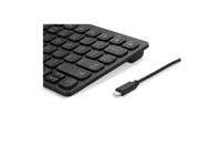Kensington Compact iPad-toetsenbord met Lightning-connector (K75505US), zwart - thumbnail