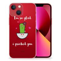Apple iPhone 13 Telefoonhoesje met Naam Cactus Glad - thumbnail