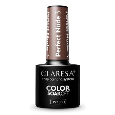 Claresa uv/led gellak 5ml perfect nude 3 Claresa uv/led gellak 5ml perfect nude 3