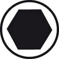 Gedore Dopsleutel 1/4" Inbus 5 MM - 2219417 - thumbnail