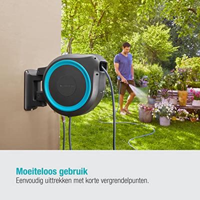 Gardena Wandslangenbox RollUp M/L 25m - thumbnail