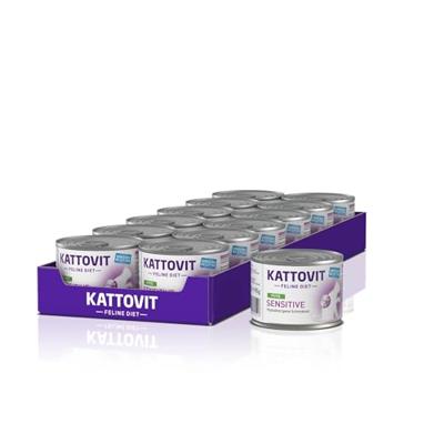 KATTOVIT Sensitive Turkey - nat kattenvoer - 185g