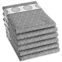 DDDDD theedoek lace 60x65cm grey - thumbnail