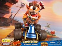 Crash Team Racing Nitro-Fueled Resin Statue - Crash in Kart (First 4 Figures) - thumbnail