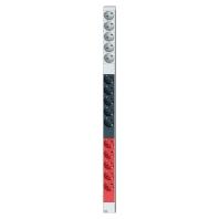 Bachmann 800.0107 19 inch Stekkerdoos voor patchkast 1 HE Geaarde contactdoos Aluminium profiel Meerdere kleuren - thumbnail