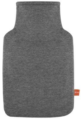 HEMA Warmwaterkruik 1L grijs (grijs)