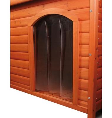 Trixie 39593 natura Kunststofftür für Hundehütte # 39533, 38 × 55 cm