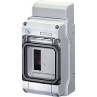 Hensel 61001100 KV PC 9103 Kleine verdeelkast Opbouw (op muur) Aantal groepen: 3 Aantal rijen: 1 Inhoud: 1 stuk(s) - thumbnail