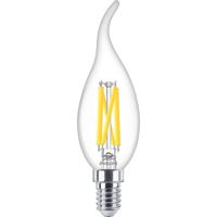PHILIPS - LED Lamp E14 - MASTER LED E14 Gebogen-Tip Kaars Filament Helder 3.4W 470lm - 922-927 Dim to Warm 2200K-2700K - Beste Kleurweergave - Dimbaar | Vervangt 40W - thumbnail