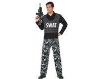Kostuums voor Volwassenen S.W.A.T. Politie - Maat: XXL - Maat: XXL - thumbnail