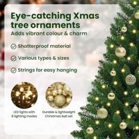 VidaXL Kunstkerstboom met 150 led groen 120 cm pvc en metaal - thumbnail