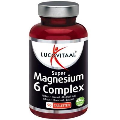 Lucovitaal Magnesium super 6 complex 90 Tabletten Lucovitaal Magnesium super 6 complex 90 Tabletten