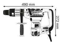 Bosch Professional GBH 5-40 D Boorhamer SDS max 8,5J 1100W in koffer - 0611269001 - thumbnail