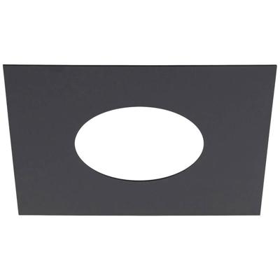 SLV Inbouwframe voorNuminos M recht 240/120mm zwart - 1006145