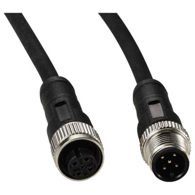TRU COMPONENTS TC-12833004 Sensor/actuator verlengkabel M12 Aantal polen (sensoren): 5 Stekker (recht) op koppeling (recht) 5 m 1 stuk(s)