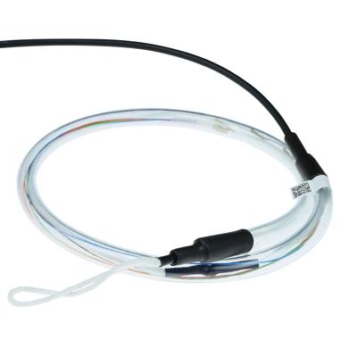 ACT RL4110 Prefab Glasvezel Kabel Singlemode OS2 8-voudig LC Connectoren - 100 meter