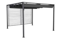 Pergola DKD Home Decor Grijs 300 x 300 x 230 cm Staal - thumbnail