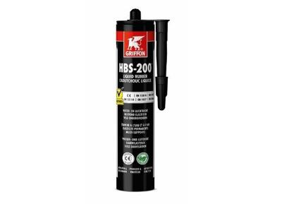 Griffon liquid rubber - HBS 200 - koker 310 ml - zwart Griffon liquid rubber - HBS 200 - koker 310 ml - zwart