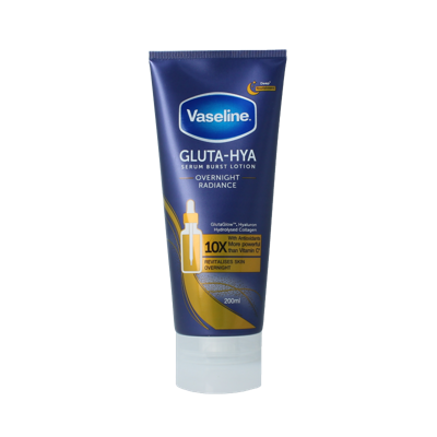 Vaseline Gluta-hya overnight radiance serum lotion 200 Milliliter