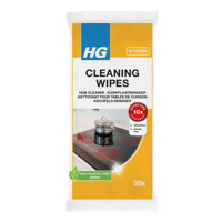 Kookplaatreiniger doekjes 20 Stuks - thumbnail